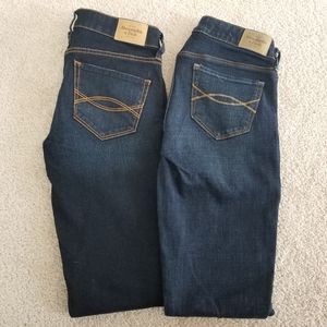 Bundle of Abercrombie & Fitch jeans